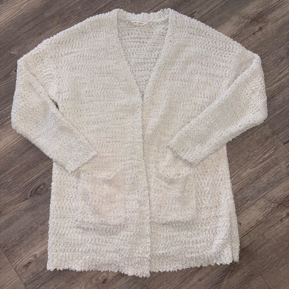 Fluffy Cardigan with Pockets - Picture 4 of 6